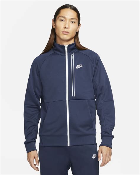 nike damen n98 pk air jacke|Nike Sportswear N98 Pack tribute full zip jacket in blue.